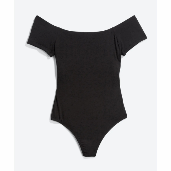 Lush Tops - Lush Sammi Cut Out Bodysuit in Black Size Small